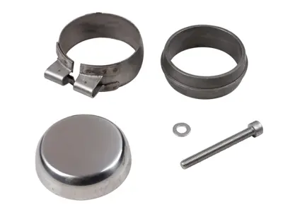 Block off for exhaust 92.560SD, stainless steel. Porsche 964 C2/C4 - 1620612500, 92.560SD, 1620650300, 92.560SCOVER - 1620650300