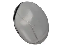 Hub cap with 3 holes for Porsche badge. Porsche 356C / 911 / 914 - 90136130104, 1660200200 - 1660200200