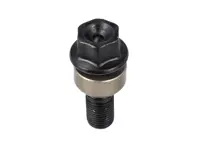 Porsche Wheel Bolt BLACK Standard Size. Porsche 996 / Boxster / 997 / Cayman - 97036120300, 99736120302, 99736120301, 9973612031, 19656, 46652, 99636120300, 99636120301, 99636120302, 38919656