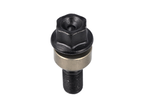 Porsche Wheel Bolt BLACK Standard Size. Porsche 996 / Boxster / 997 / Cayman - 97036120300, 99736120302, 99736120301, 9973612031, 19656, 46652, 99636120300, 99636120301, 99636120302, 38919656
