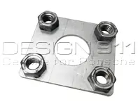 Threaded plate door hinge. Porsche 356 - 64453131000