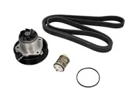 Water pump, belt & thermostat insert kit Porsche 958 Cayenne 3.6ltr - 95810603304, 95810612602, 95810612601, 95810612600, WHT000863, 94610225230, 95810603303, 95810603302, 95810603301, 95810603300, 95510293300