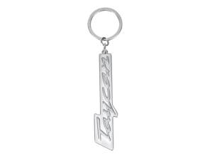 Porsche Key Ring With Taycan Lettering, Silver. - WAP0500390STAY