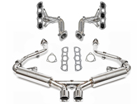 Exhaust Race Performance Package. Porsche 981 Boxster / 981C Cayman - 98111192101, 98111192201, 98111192104, 98111192204, 98111122101, 98111123100, 98111123100, 98111132100, 98111142100, 98111143100, 98111122201, 98111123200, 98111132200, 98111142200