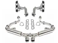 Exhaust Race Performance Package. Porsche 981 Boxster / 981C Cayman - 98111192101, 98111192201, 98111192104, 98111192204, 98111122101, 98111123100, 98111123100, 98111132100, 98111142100, 98111143100, 98111122201, 98111123200, 98111132200, 98111142200