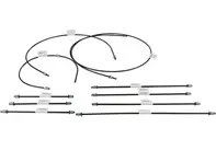 Brake line kit. Porsche 911 1963-68 RHD - 90135561120 - 1661500810