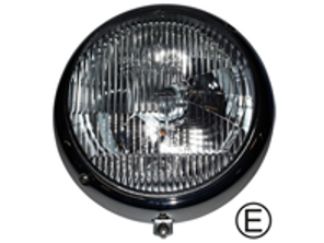 Headlamp. Porsche 356 1950-65 LHD - 35662014, 64463110107, 8195100302, 111941021A, 941200001, 111941021A, 111941039 - 8195100302