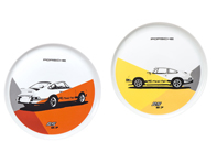 Porsche RS 2.7 Collection, Plates, Set of 2 No. 1, Limited Edition, yellow/orange - WAP0509570J