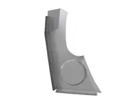 Reinforcement plate. Porsche 356C - 64450121100, 64450121200, 64450121100GRV, 64450121200GRV - P106CIR, PP106CIR, P106CIL, PP106CIL