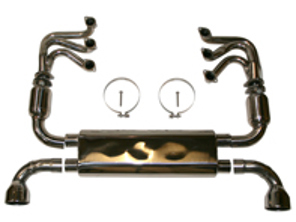 Exhaust system Headers, cats, Sports Rear Box system. Porsche 964 C2/C4 - 1620801110, 92.296S