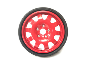 Emergency Wheel with Collapsible Tyre. Porsche 991 / 981 Boxster / 981C Cayman - 99136202000