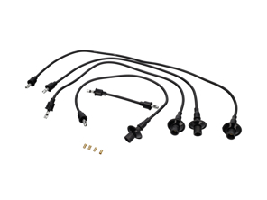 Ignition HT lead set. Porsche 356 / 912 / 914 - 61610995200, 0300.890.303 - 1692000110, ZEF303