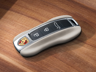 Leather driver's key. Porsche 992 / Taycan / Cayenne  / Panamera - 971044930, 9710449306G0, 9710449308M8, 9710449308YR