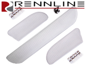 Rennline Front Bumper Wire Mesh Grill Kit. Porsche 987.1 Cayman - E124