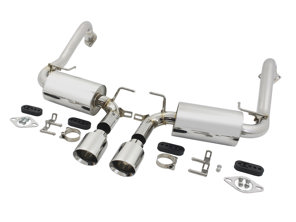 Exhaust Muffler / Silencer Sports DesignTek for Porsche Boxster / Cayman 718 - 982251051D, 982251051K, 982251051F, 982251051G, 982251051J, 982251052E, 982251052F, 982251052G, 982251052J