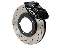 Front brake Powerlite caliper and rotor kit with vented, drilled and slotted discs. Porsche 911 1969-73 Wilwood - 477405083D, 477405083A, 91135104120, 90135104116, 91135190700, 91135190800, 90135197510, 90135197610, 91135193500, 91135193600 - 140-16946-D, 140-16946-DR, 140-16946-DY