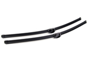 Front wiper blade set. Porsche 958 Cayenne (RHD cars) - 95862894100, 95862894101 - V04015001HT