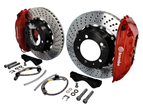Brembo GT Big brake kit (Front). Porsche - Brake disc size: 332x32 - 1H17004A, 1H17004A1, 1H17004A2, 1H17004A3, 1H1.7004A