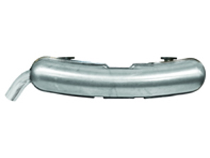 Exhaust Muffler / Silencer Rear box SSI. Porsche 911 CS 83-89 - 1620611600, 92.512SSI, 92512SSI, 91111103100, 93011102200, 93011104300 - 1620611600