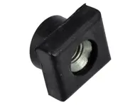 Rear lid lock housing rubber mounting. Porsche 924 / 944 / 968 - 477827505A, 477827506A, 477.827.505.A, 477.827.506.A, 0477827035