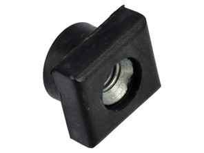 Rear lid lock housing rubber mounting. Porsche 924 / 944 / 968 - 477827505A, 477827506A, 477.827.505.A, 477.827.506.A, 0477827035