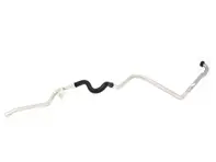 Oil return line. Porsche 993 Turbo - 99320725252, 99320725254, 99320725255
