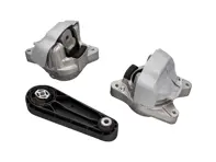 Engine mount & support bracket kit Porsche 958 Cayenne V6 3.6L 2015-18 - 94637505833, 9A7199331A