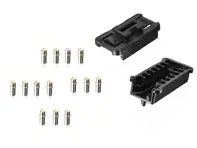 Connector housing with pins for Porsche 911, 914/4, 924 S, 928, 964 and 968 - 91161211502