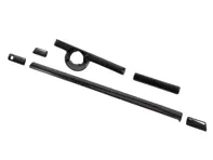 Dash trim kit carbon fibre from Rennline LHD. Porsche 955 / 957 Cayenne 2003-10 - 95555267501CHF, 95555267501WNM, 95555242502CS3, 95555245102CS3 - I185