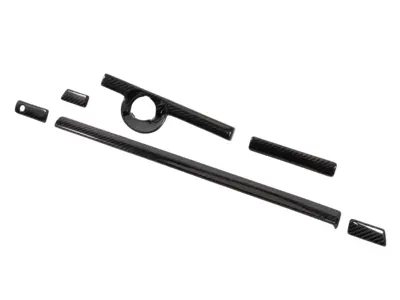 Dash trim kit carbon fibre from Rennline LHD. Porsche 955 / 957 Cayenne 2003-10 - 95555267501CHF, 95555267501WNM, 95555242502CS3, 95555245102CS3 - I185