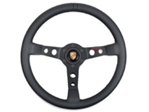 Porsche Classic performance steering wheel, black stitching. Porsche 911 / 914 / 924 / 928 / 944 / 968 / 964 / 993 / 996 / 986 Boxster - PCG34708410, PCG34790100
