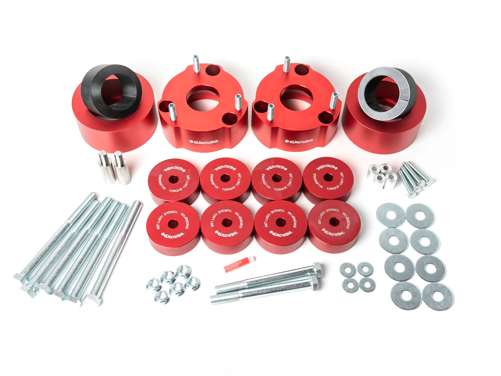 Lift kit spacer set 3 inch. Porsche 958 Cayenne / VW Touareg (steel ...