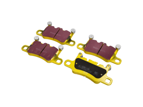 EBC YELLOW rear brake pads 'fast road'. Porsche 991 GT3 / Turbo / 992 GTS / GT3 / Turbo / 981 / 982 Cayman GT4 - 9GT698451G, 99135294701, 99135294702, 99135294705 - DP42207R