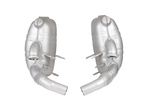 Exhaust OE-style set sport with TÜV/EEC approval Porsche 996 C2 / C4 / C4S 1997-05 - 1620602210, 96330S, 99611121000, 96.330S, 705332040, 99611112155, 99611112156, 99611112157, 99611112255, 99611112256, 99611112257, 99611113154, 99611113157, 99611113168, 99611113254, 99611113257, 99611113268 - 96.330S, 1620602210