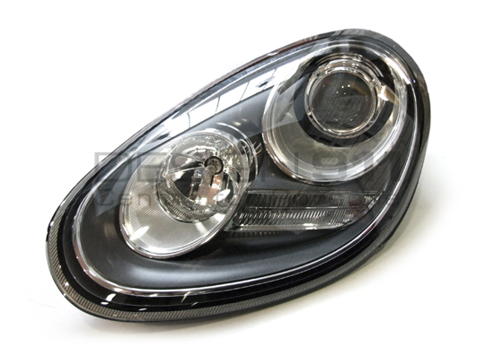 Remplacer le boîtier de phare pour Porsche Cayman 981 2013-2016 Verre de  voiture Capuchons de lentille Couverture de phare Lumière Coque d'abat-jour  transparente