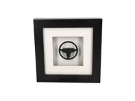Steering wheel 911 '78-83 Porsche Art - Box framed 1:8 scale - 911347084021AJ, 911347084071AJ, 9113478590070B, 91134708400, 91134708401, 477419091E, 477419091M, 944347084011DB, 944347859041DB
