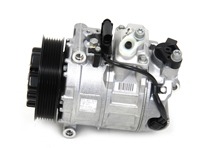 Air con compressor (New). Porsche 958 Cayenne V8 4.8L S / GTS / Turbo - 95812601401, 958126014BX