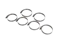 Turbo inlet hoses clamp kit. Porsche 930 Turbo 1978-1989 - 93011013702, 93011015801, 93011015801 - DO88