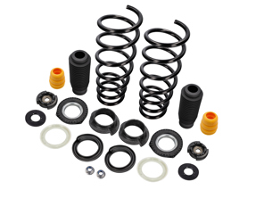FRONT Coil Spring Kit With Sport Suspension (M030 / M031). Porsche 991.1 C2 / C2S / GTS COUPE 2012-16 - 99134353108504, 9P1411189, 9P1412137A, 99134356101, 99134330105, 9P1412149, 9P1412269, 99134312500, 99134350103, PAF00855000