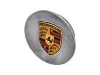 Wheel Cap Mirror finish with Gold Crest for Porsche - 99636130312