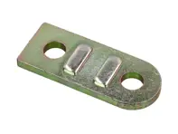 Front axle stabiliser lever guide plate. Porsche 911 65-73 / 914 - 90134371301, 90134376300