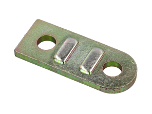 Front axle stabiliser lever guide plate. Porsche 911 65-73 / 914 - 90134371301, 90134376300