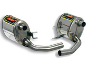 Exhaust Muffler / Silencer Rear Porsche 997 Supersprint - 243404, 243434