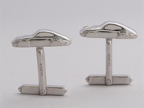 Jubilee (1993) solid silver & silver plated cufflinks