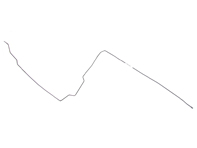 Brake line. Porsche 997.2 Carrera - 99735517711