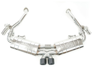 Fabspeed TrackTec Valved Bypass Exhaust System for Porsche 987.1 Boxster / Cayman 2005-08 (PSE) - 98111192101, 98111192102, 98111192103, 98111192104, 98111192105, 98111192106, 98111192201, 98111192204, 98111192205, 98111192202, 98111192203
