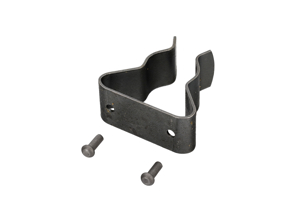 Securing clip with rivets for car jack. Porsche 356 - 64450191300, 90005500100 - PRS111