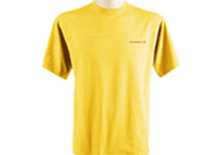 Porsche Men's T-shirt. Yellow - WAP6180XL16