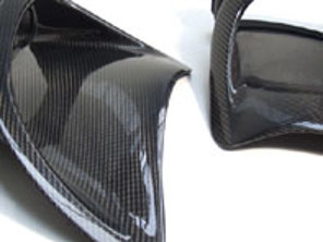 Side Air Ducts Carbon. Porsche 996 Turbo / GT2