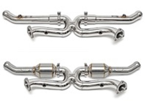 Exhaust Sports Cats or Cat Bypass System 'Bischoff' Porsche 993 - 99311321316